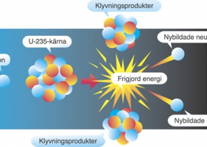 Kärnklyvning, fission